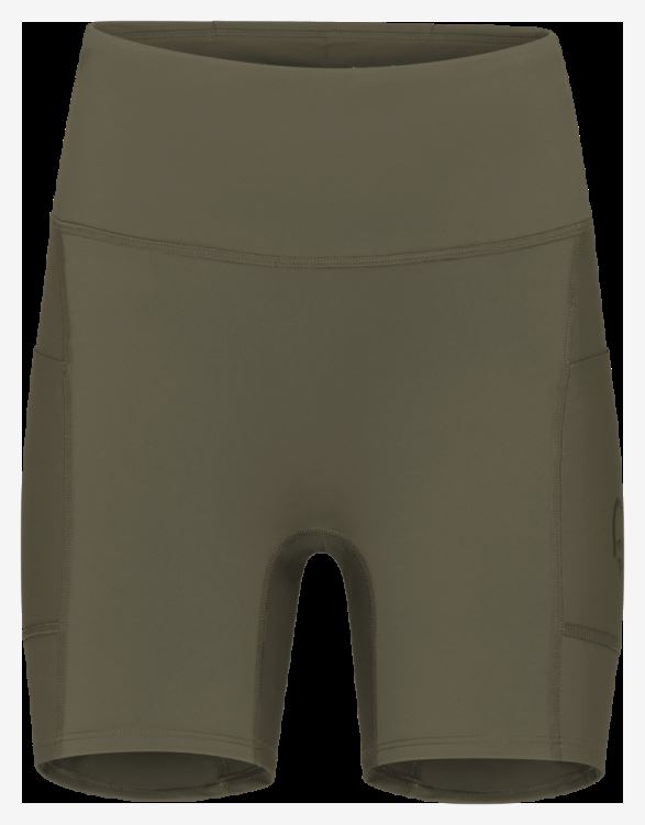 Norrona Dames Senja Equalizer Stretch 6'' Maillot Olijf Nacht/kaviaar