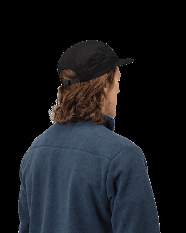 Norrona Unisex Tech Cap Met Vijf Panelen Kaviaar Zwart