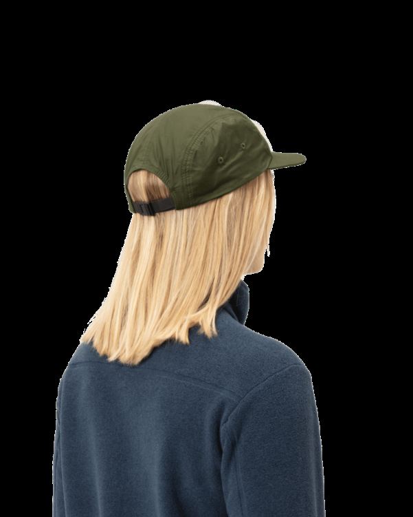 Norrona Unisex Five Panel Tech Cap Olijf Nacht