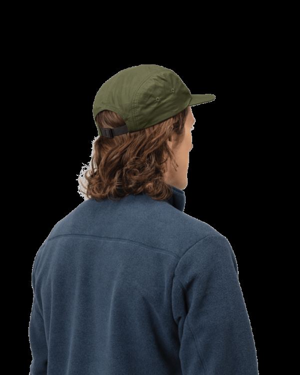 Norrona Unisex Five Panel Tech Cap Olijf Nacht