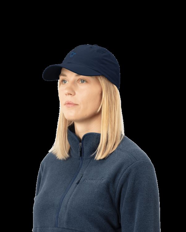 Norrona Unisex Five Panel Tech Cap Olijf Nacht