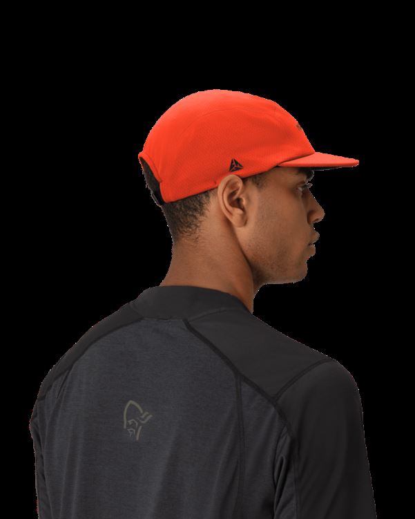Norrona Unisex Senja Cap Adrenaline Rood