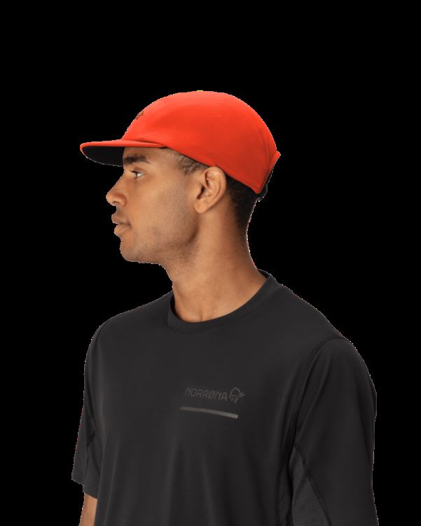 Norrona Unisex Senja Cap Adrenaline Rood