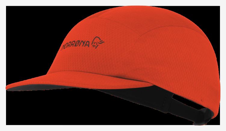 Norrona Unisex Senja Cap Adrenaline Rood