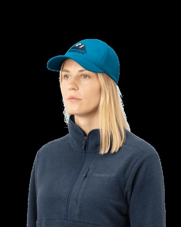 Norrona Unisex /29 Flexfit Cap Hawaiian Surf Blauw