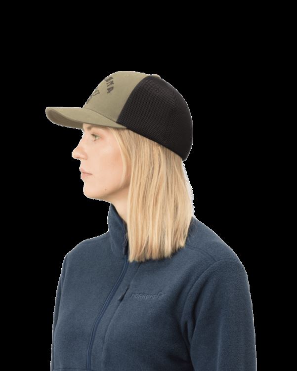 Norrona Unisex /29 Mesh Flexfit Pet Olijf Night/caviar