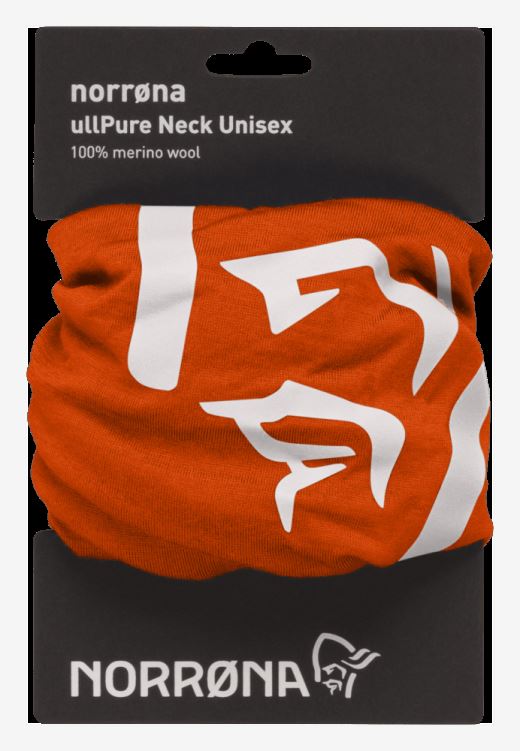 Norrona Unisex Pureull Neck Adrenaline Rood