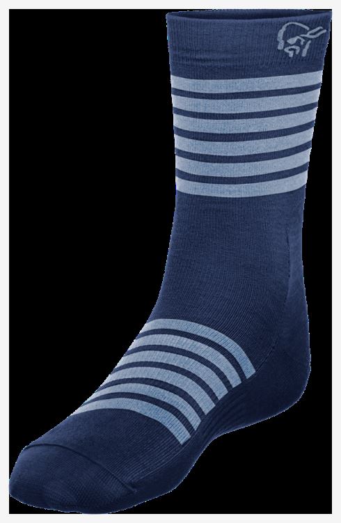 Norrona Unisex Falketind Lichtgewicht Merinosokken Indigo Nachtblauw