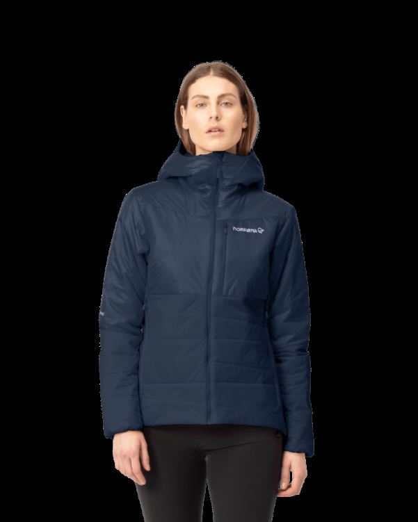 Norrona Falketind Thermo60 Damescapuchon Indigo Nachtblauw