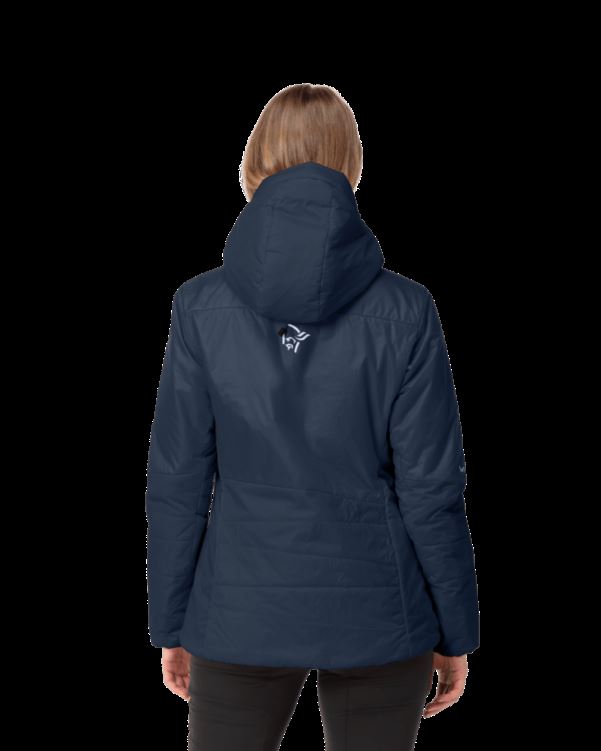 Norrona Falketind Thermo60 Damescapuchon Indigo Nachtblauw
