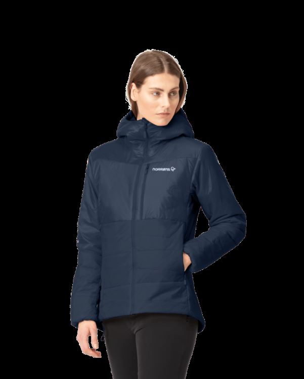 Norrona Falketind Thermo60 Damescapuchon Indigo Nachtblauw