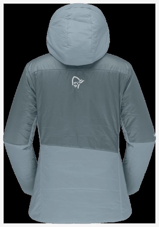 Norrona Falketind Thermo60 Damescapuchon Noord Atlantisch/toermalijn