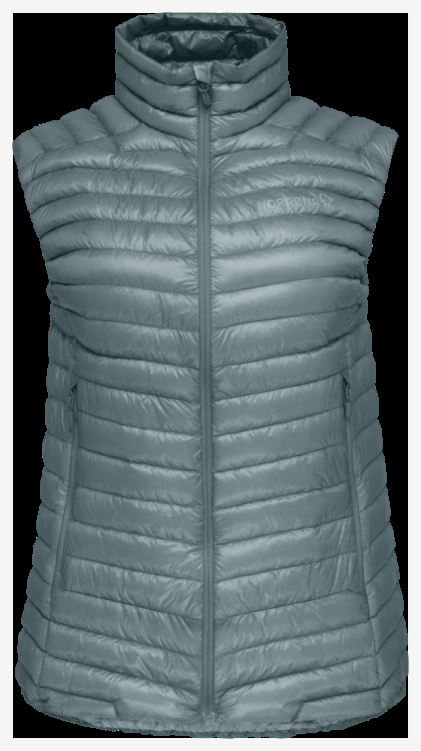 Norrona Trollveggen Superlight Down850 Vest Voor Dames Noord Atlantic
