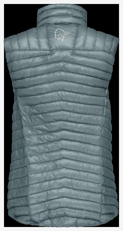 Norrona Trollveggen Superlight Down850 Vest Voor Dames Noord Atlantic