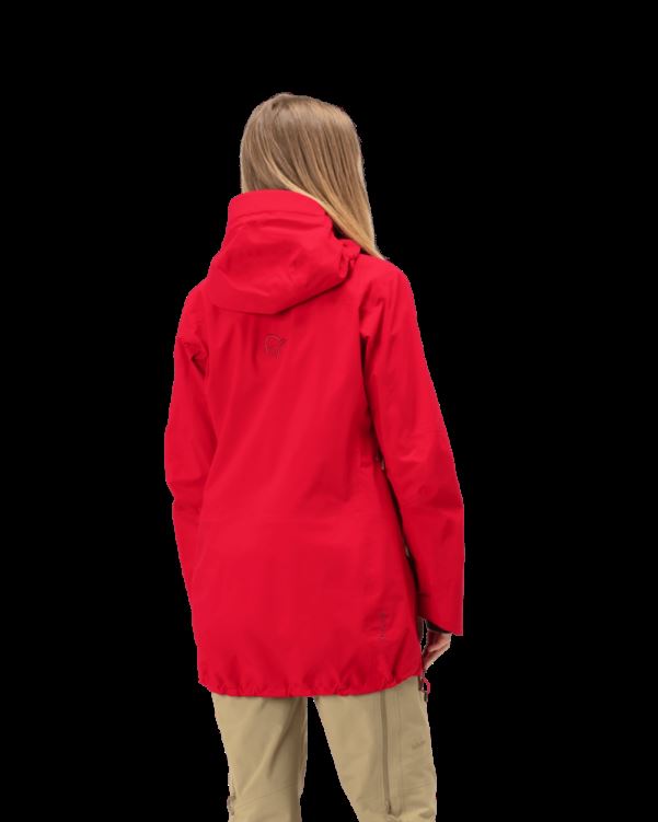 Norrona Lofoten Gore-tex Pro Dames Anorak True Red