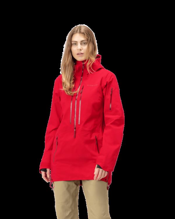 Norrona Lofoten Gore-tex Pro Dames Anorak True Red