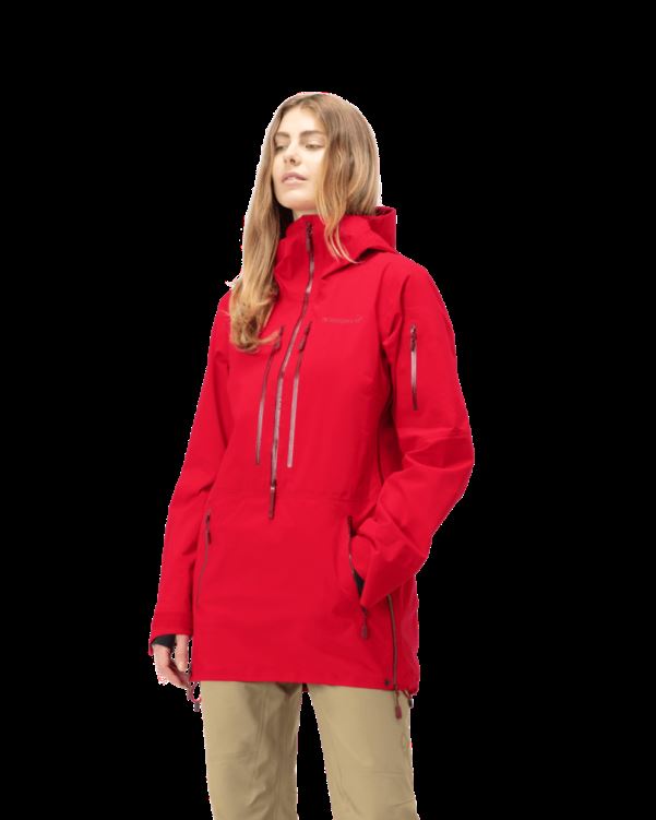 Norrona Lofoten Gore-tex Pro Dames Anorak True Red