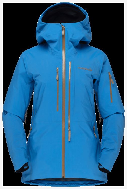 Norrona Lofoten Gore-tex Pro Damesjack Campanula Blauw