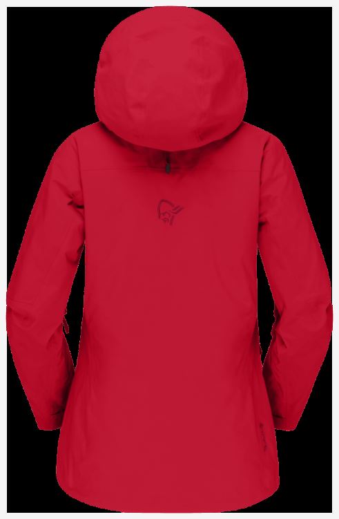 Norrona Lofoten Gore-tex Pro Damesjack True Red