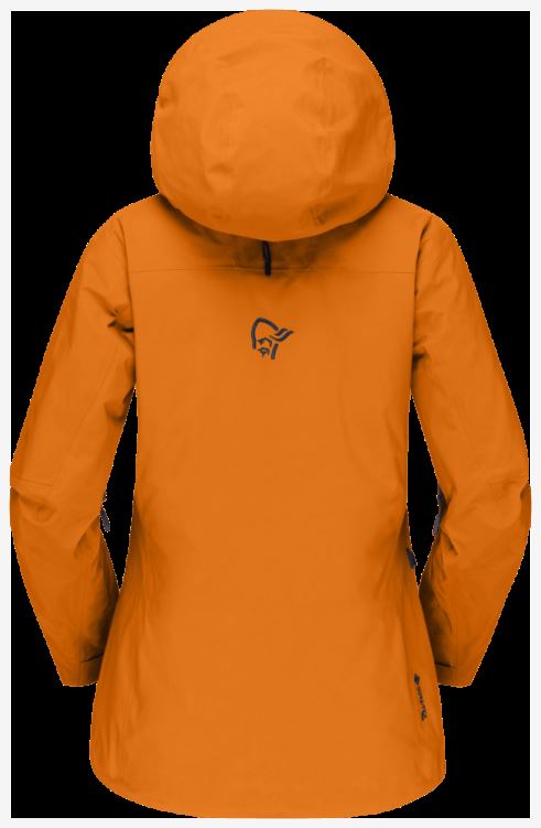 Norrona Lofoten Gore-tex Pro Damesjack Oranje Popsicle