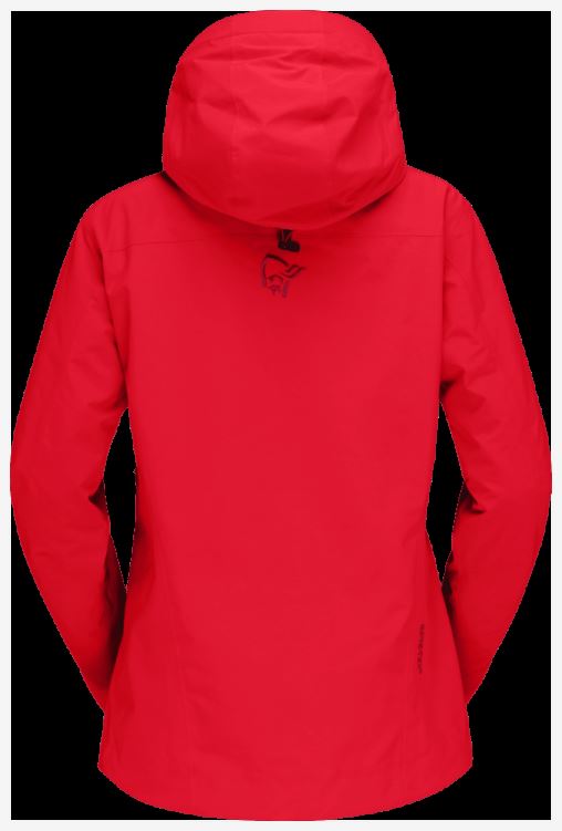 Norrona Lofoten Gore-tex Geïsoleerde Damesjas True Red