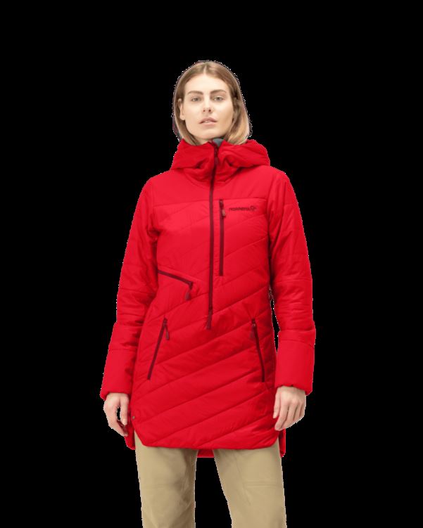 Norrona Lofoten Primaloft80 Dames Anorak True Red
