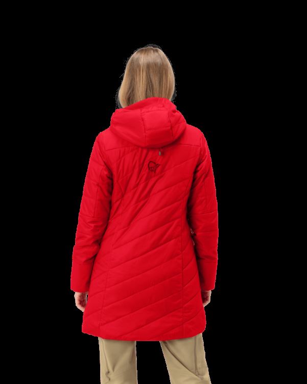 Norrona Lofoten Primaloft80 Dames Anorak True Red