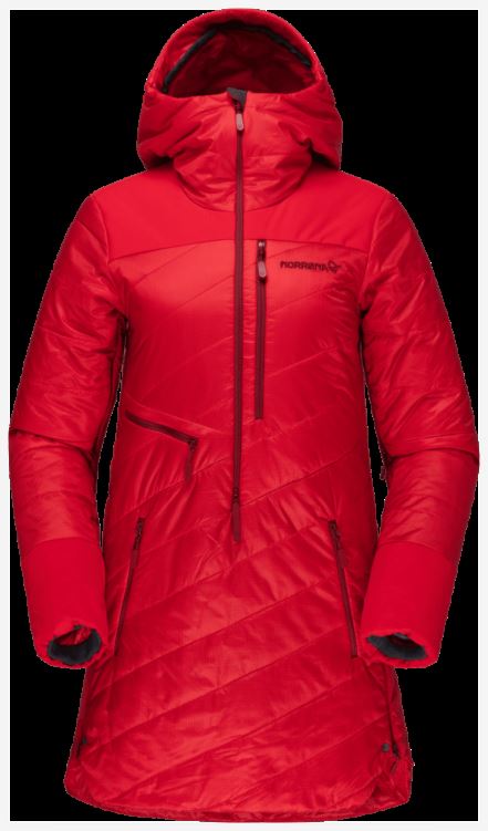 Norrona Lofoten Primaloft80 Dames Anorak True Red