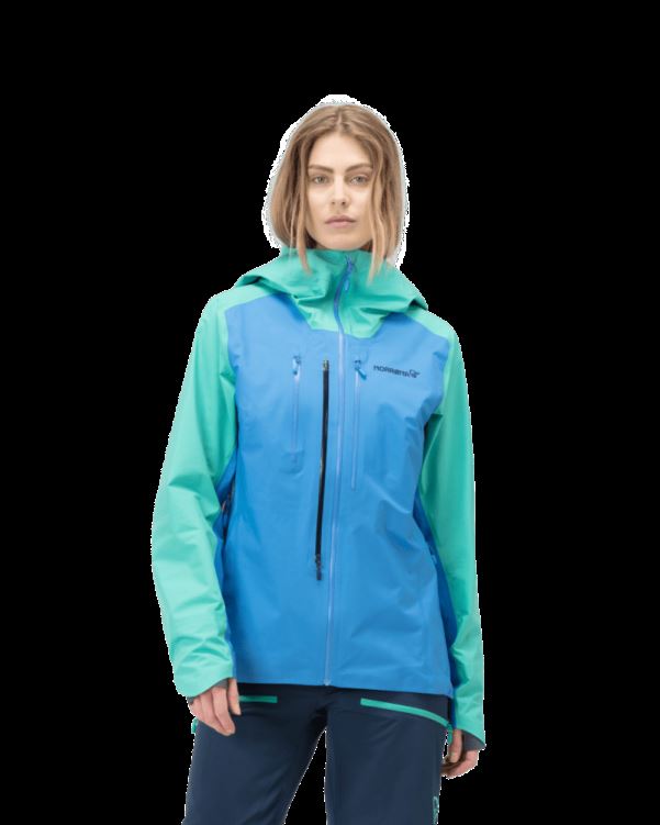 Norrona Lyngen Gore-tex Damesjack Arcadia/campanula