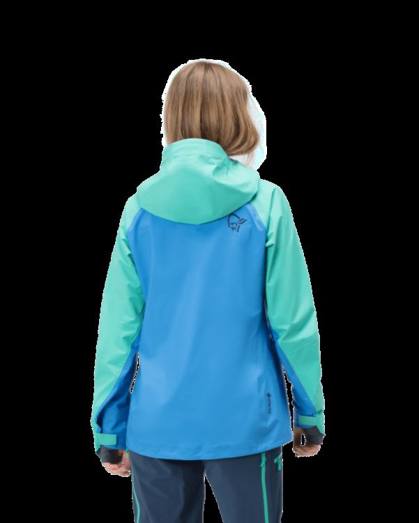 Norrona Lyngen Gore-tex Damesjack Arcadia/campanula