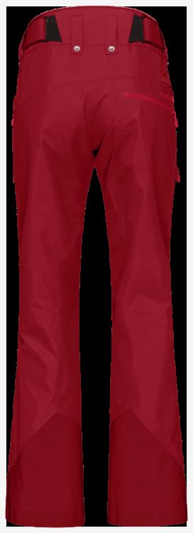 Norrona Lofoten Gore-tex Geïsoleerde Damesbroek Rabarber