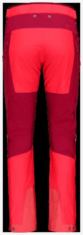 Norrona Lyngen Infinium Hybride Damesbroek True Red/rabarber