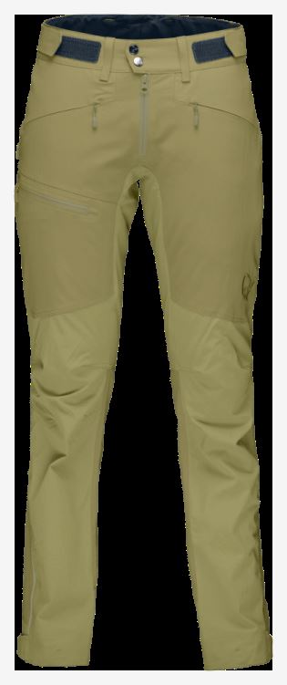 Norrona Falketind Flex1 Heavy Duty Damesbroek Olijfgroen