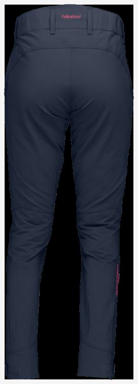 Norrona Dames Falketind Flex1 Heavy Duty Broek Indigo Nacht/kamperfoelie