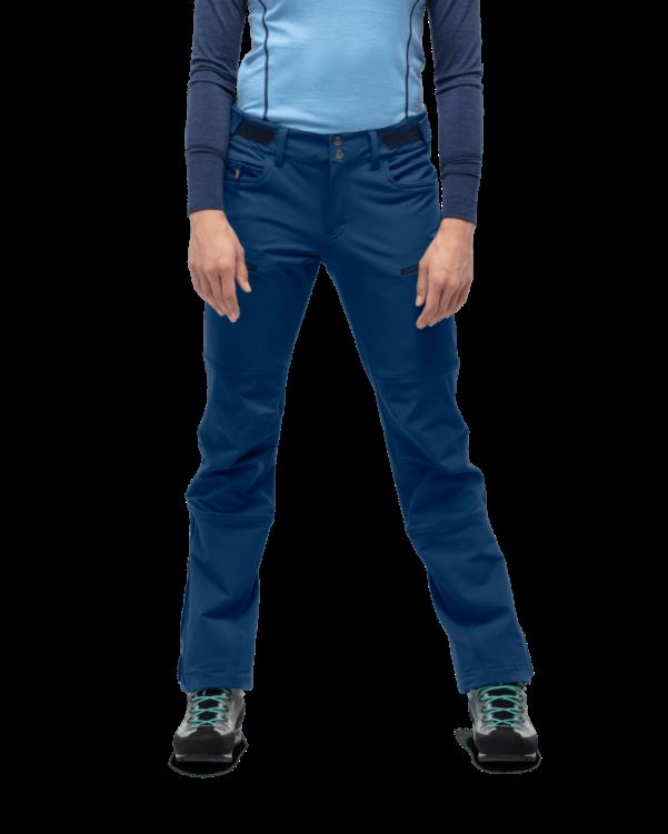 Norrona Svalbard Flex1 Damesbroek Indigo Nachtblauw