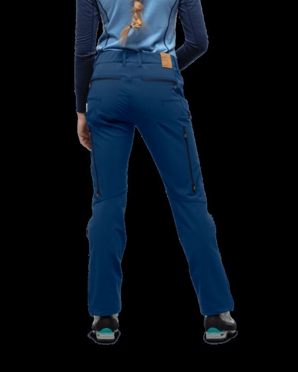 Norrona Svalbard Flex1 Damesbroek Indigo Nachtblauw