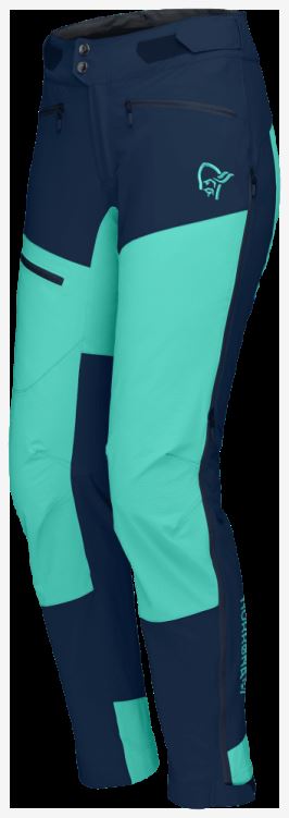 Norrona Fjr Flex1 Damesbroek Indigo Night/arcadia