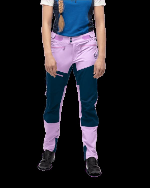 Norrona Fjr Flex1 Damesbroek Violet Tule/indigo Night