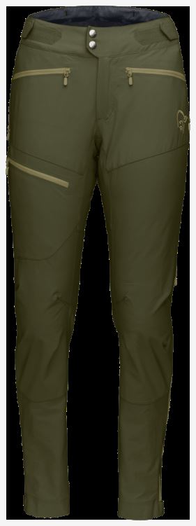 Norrona Dames Fjr Flex1 Broek Olijf Nacht