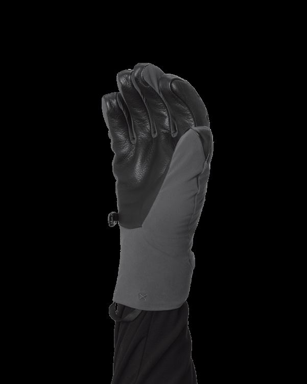 Norrona Unisex Lofoten Dri1 Primaloft170 Korte Handschoenen Phantom