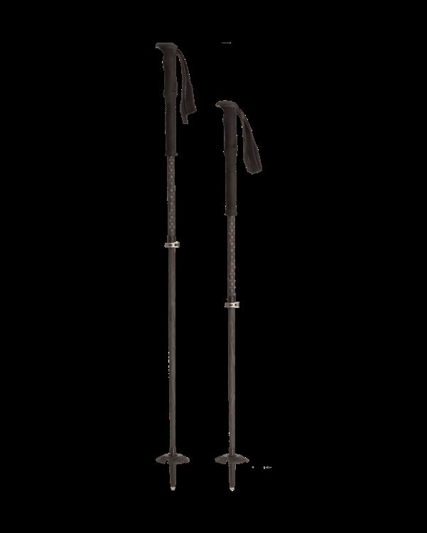 Norrona Unisex Lofoten Verstelbare Carbon Stokken Kaviaar Zwart