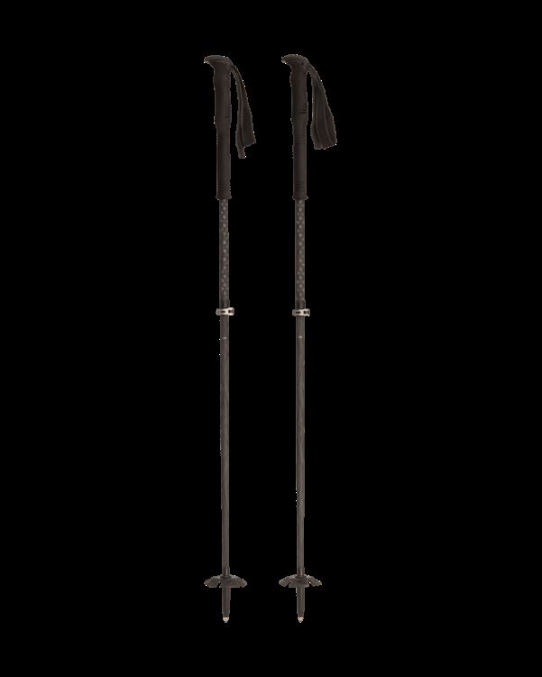 Norrona Unisex Lofoten Verstelbare Carbon Stokken Kaviaar Zwart