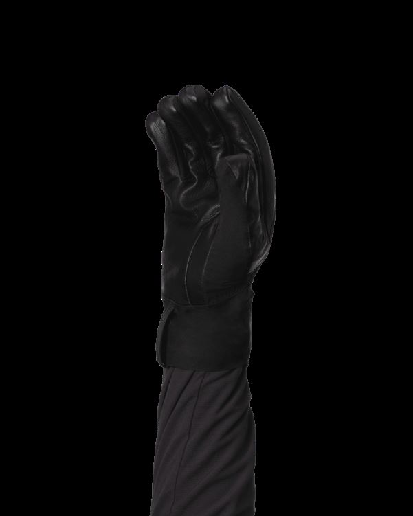 Norrona Unisex Lyngen Dri1 Handschoenen Caviar Zwart