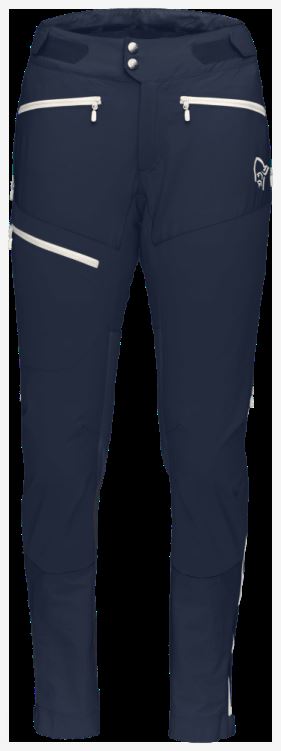 Norrona Fjr Flex1 Damesbroek Indigo Nachtblauw