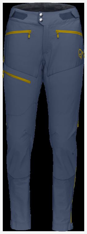 Norrona Fjr Flex1 Damesbroek Vintage Indigoblauw