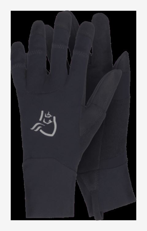 Norrona Unisex Fjr Infinium Handschoenen Caviar Zwart