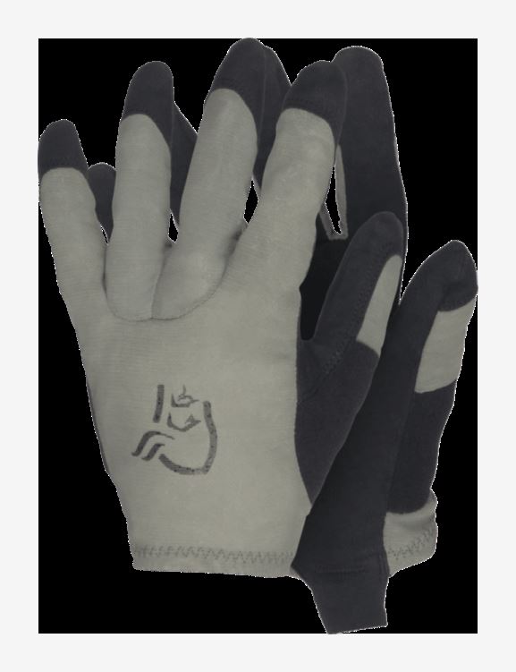 Norrona Unisex Fjr Mesh Handschoenen Castor Grijs