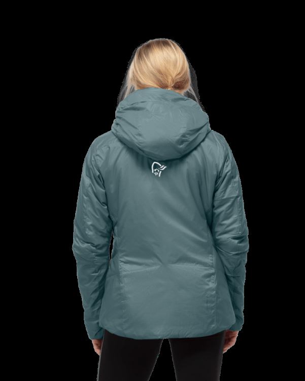 Norrona Trollveggen Primaloft100 Damescapuchon North Atlantic