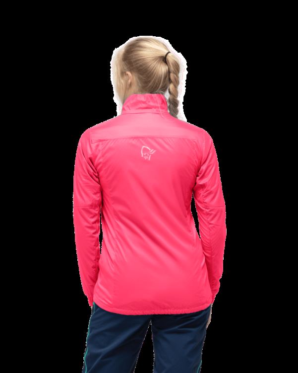 Norrona Falketind Octa Jas Kamperfoelie Roze Voor Dames