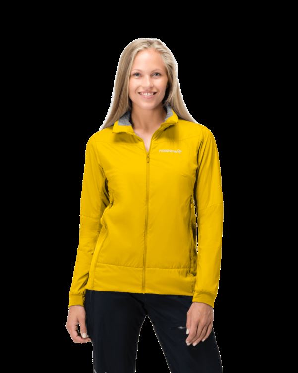 Norrona Falketind Octa Jas Voor Dames, Sulfur